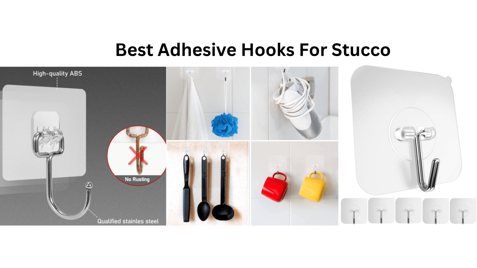 Best Adhesive Hooks For Stucco That Actually Work In 2023 Stucco